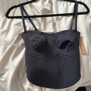 Black Bustier Top SKIMS rare
